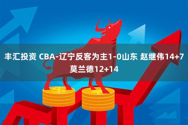 丰汇投资 CBA-辽宁反客为主1-0山东 赵继伟14+7莫兰德12+14